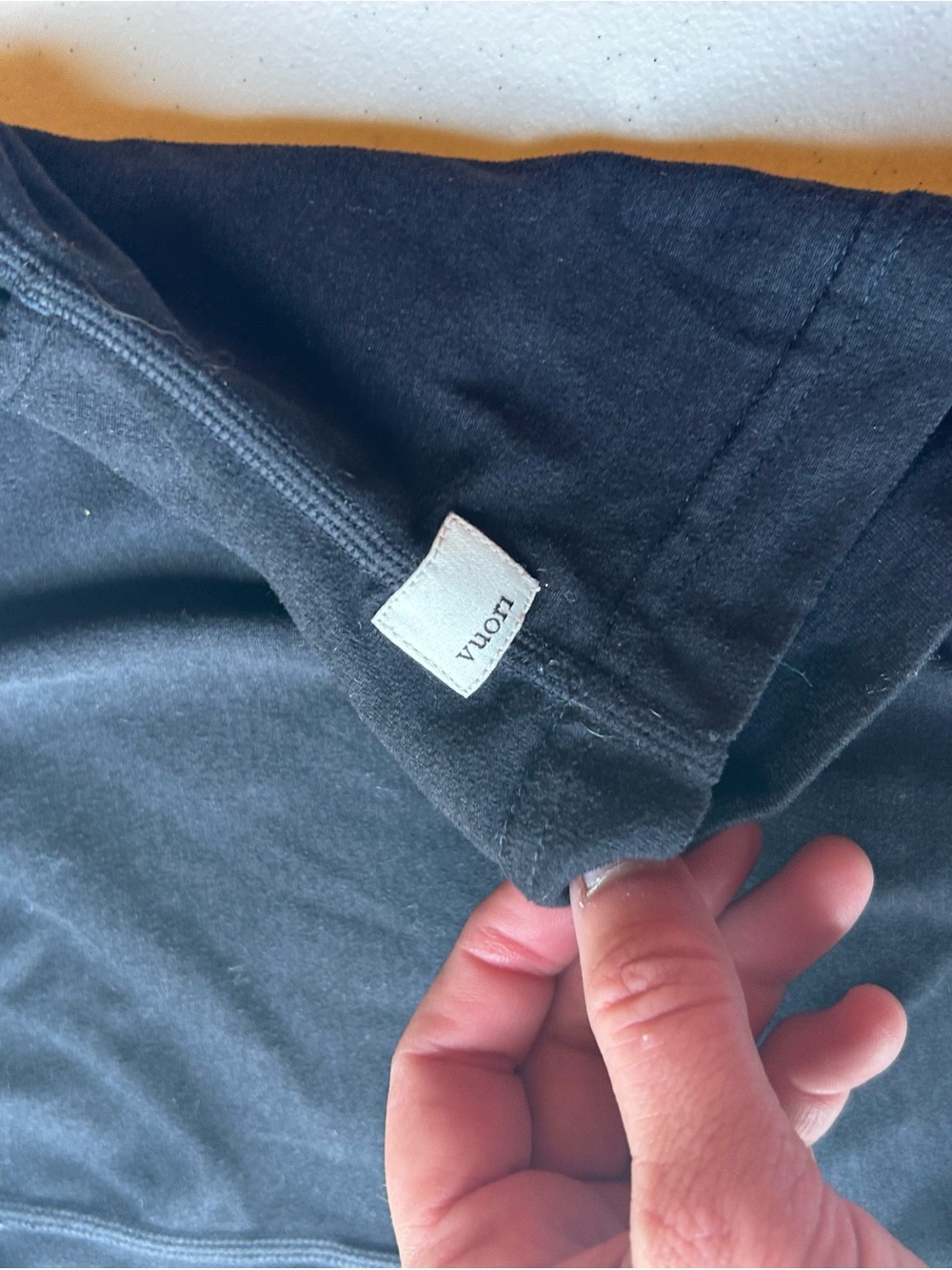 Vuori Black Casual Lounge Shorts with Branded Tab - Picture 7 of 7